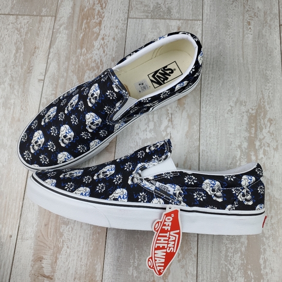 Vans Classic Slip On Flash Skulls - Picture 4 of 8